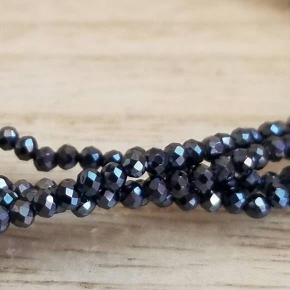 Beaded Spinel Necklace & Convertible Wrap Bracelet - Picture 8 of 8